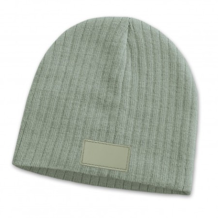 Nebraska Cable Knit Beanie With Patch Promotional Products